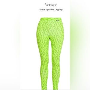 Brand New Greca Versace Leggings